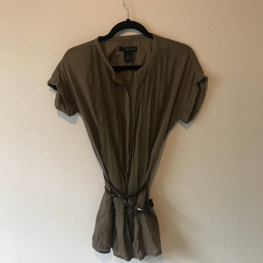Calvin Klein Belted Tunic